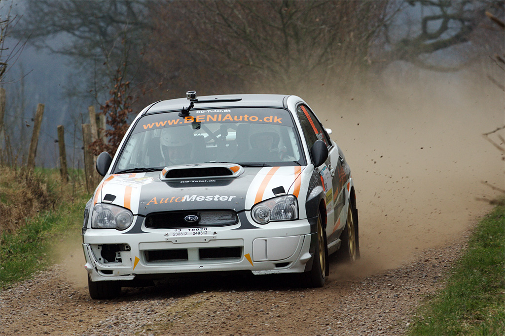 Deltagerne i Danish Rally Championship vil i den kommende sæson blive udsat for mange forskellige prøvelser
(Foto: Johnny Pedersen)